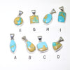 Kingman turqoiuse pendant