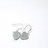 Turqouise heart earring