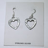 Sterling silver heart Earring
