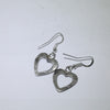 Sterling silver heart Earring