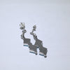 Diamond earring by Navajo