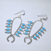 Squash blossom earring by Zuni