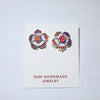 Inlay earring by Zuni