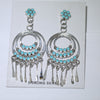 Inlay earring by Zuni