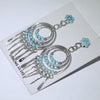 Inlay earring by Zuni