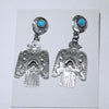 Thunderbird earring by Navajo