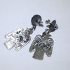Thunderbird earring by Navajo