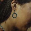 Cluster earring by Zuni
