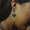 Thunderbird earring by Navajo