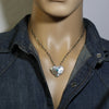 Heart pin and pendant by Navajo