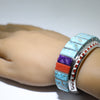 Kingman bracelet by Vernon Huskie