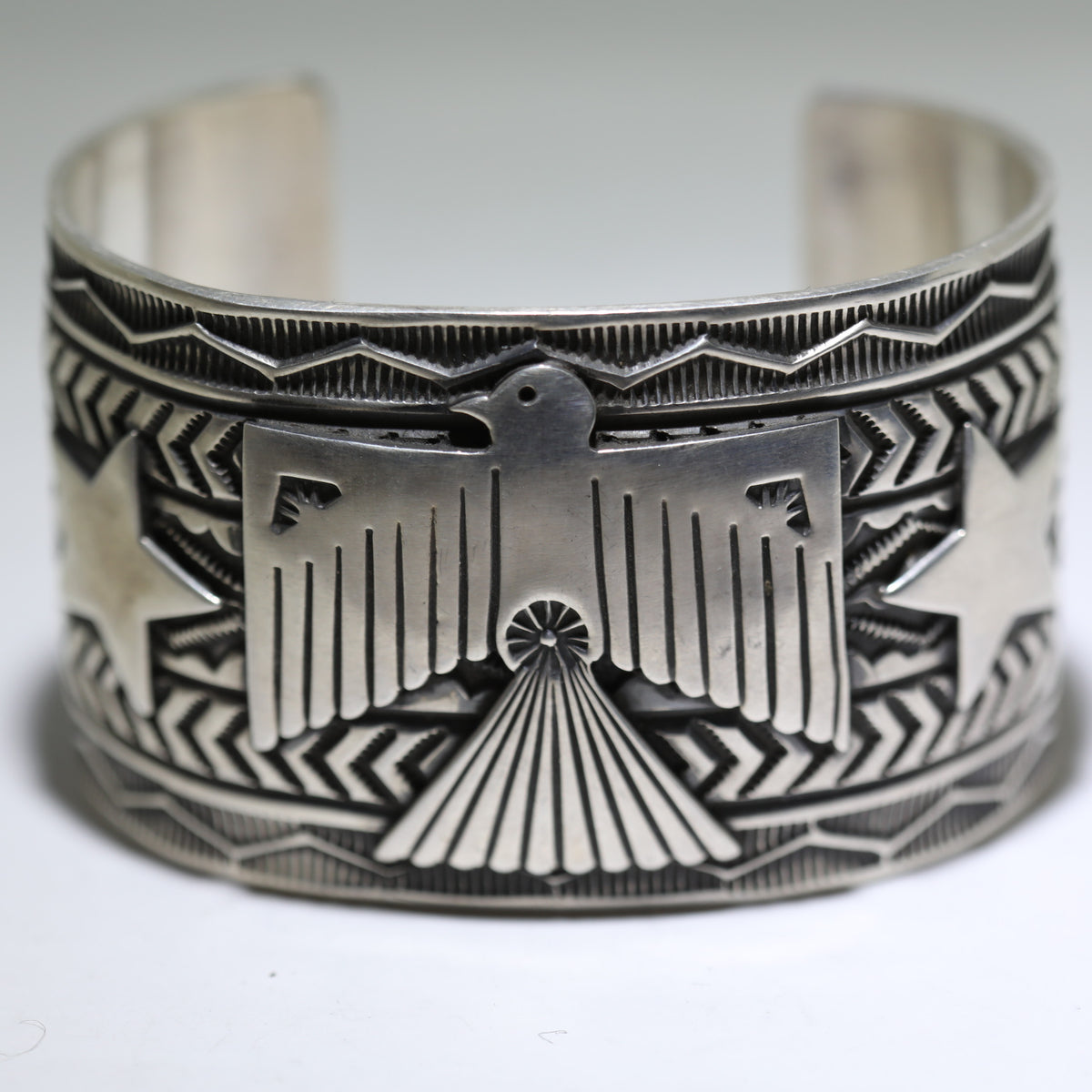 thunderbird Bracelet by Sunshine Reeves 5-3/4 – Gallup Trading
