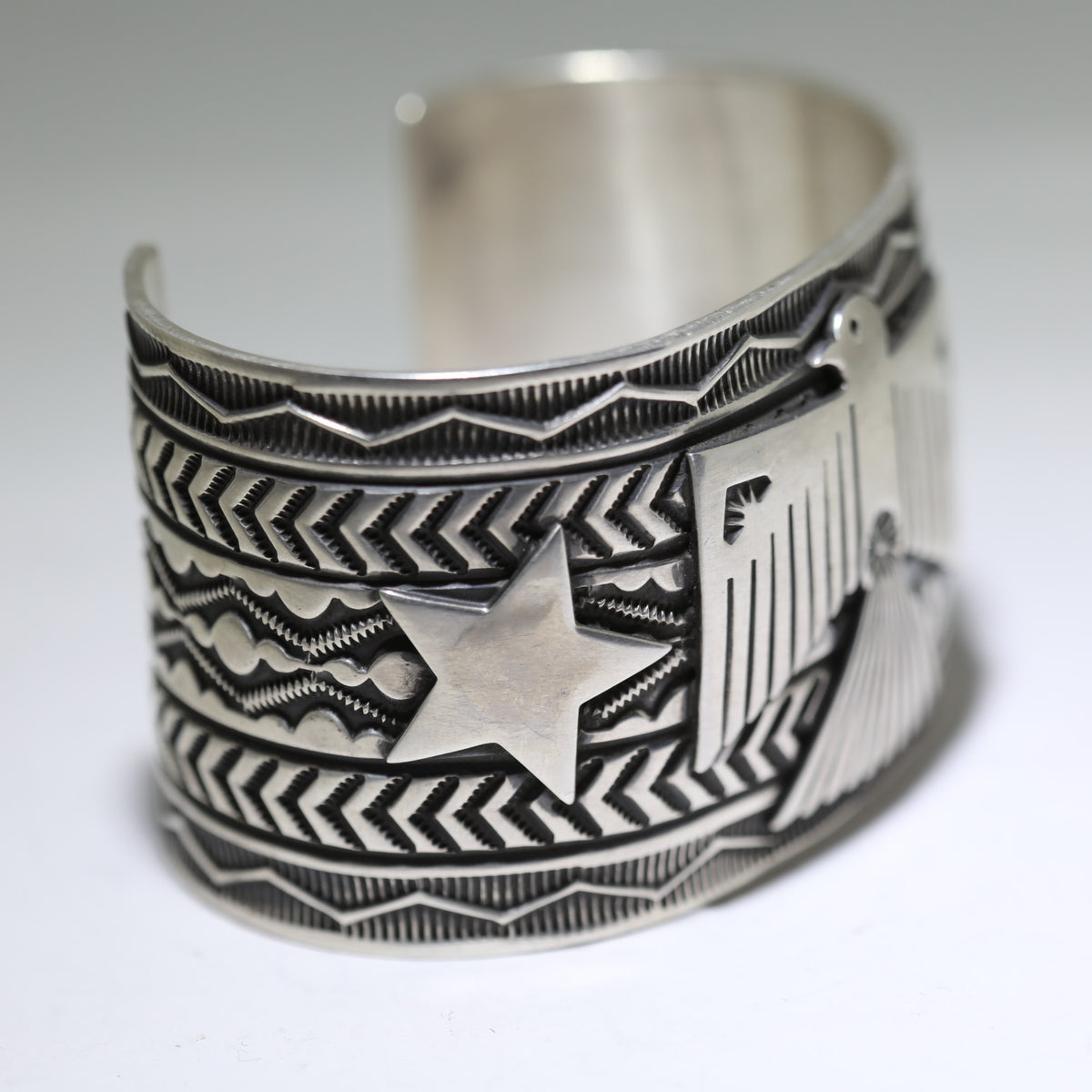 thunderbird Bracelet by Sunshine Reeves 5-3/4 – Gallup Trading