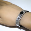 Black onyx Bracelet by Darrell Cadman 5-1/2