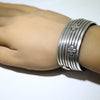 Silver Bracelet by Andy Cadman 5.75"