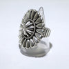 Concho silver ring by Thomas Jim 7