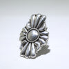 Concho silver ring by Thomas Jim 8