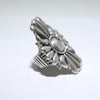 Concho silver ring by Thomas Jim 8