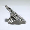Concho silver ring by Thomas Jim 9