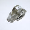 Concho silver ring by Thomas Jim 9