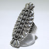 Concho silver ring by Thomas Jim 9