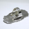 Concho silver ring by Thomas Jim 7