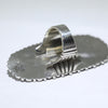 Concho silver ring by Thomas Jim 6
