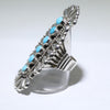 Concho silver ring by Thomas Jim 7