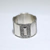 Coin silver ring by Perry Shorty 10.5