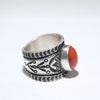 Coral ring by Herman Smith 9.5