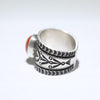 Coral ring by Herman Smith 9.5