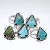 Kingman arrow head ring by Navajo