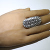 Concho silver ring by Thomas Jim 8