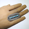 Concho silver ring by Thomas Jim 6