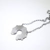 Moon stone Naja necklace by Navajo