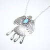 Kingman Thunder bird necklace by Navajo