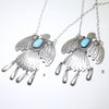 Kingman Thunder bird necklace by Navajo