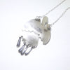 Kingman Thunder bird necklace by Navajo