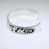 Silver Bracelet by Sparks Masawytewa 5-3/4"