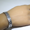 Silver Bracelet by Sparks Masawytewa 5-3/4"