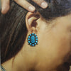 Cluster earring by Navajo