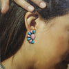 Cluster earring by Navajo