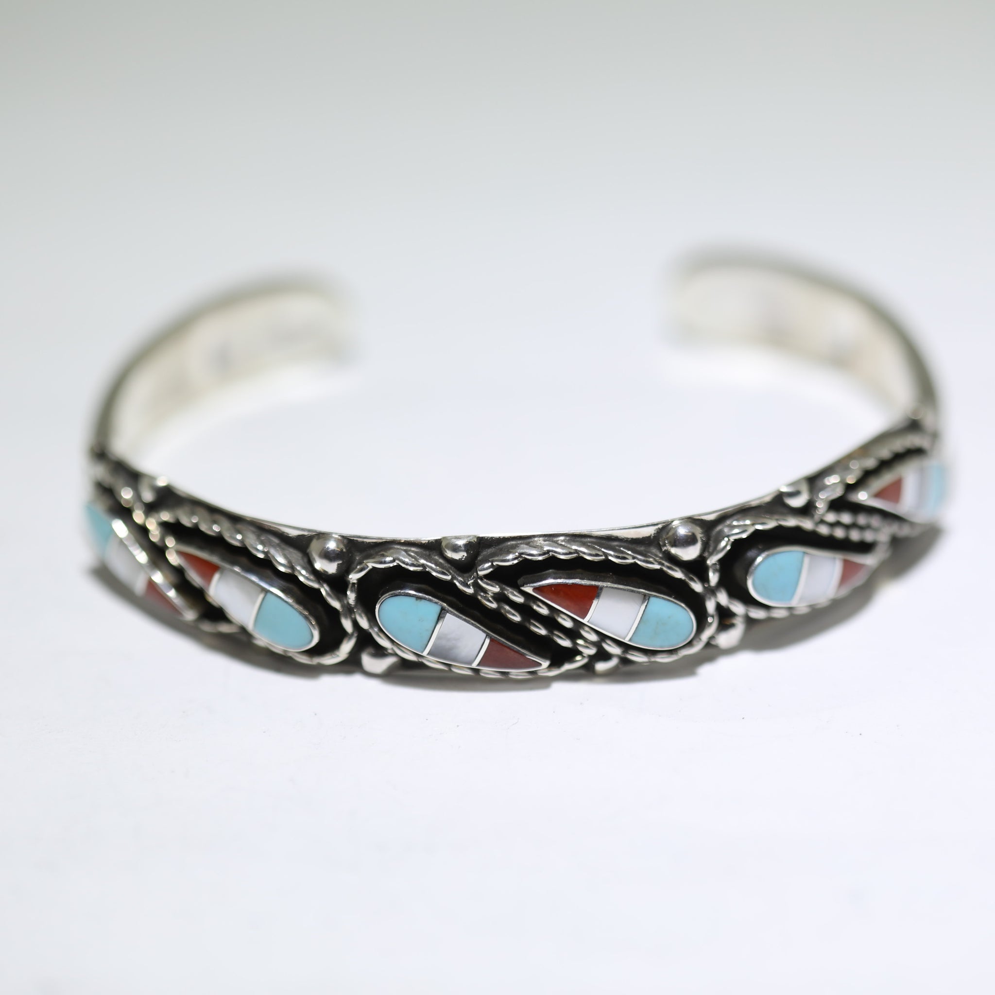 Inlay Bracelet by Zuni 5-1/2 – Gallup Trading