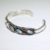 Inlay Bracelet by Zuni 5-1/2