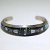 Inlay Bracelet by Clayton Tom 5-1/4