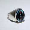 Inlay Ring by Zuni -10