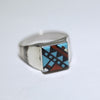 Inlay Ring by Zuni -10