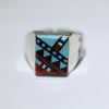 Inlay Ring by Zuni -10