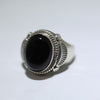 Onyx Ring by Navajo-9.5