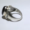 Onyx Ring by Navajo-9.5